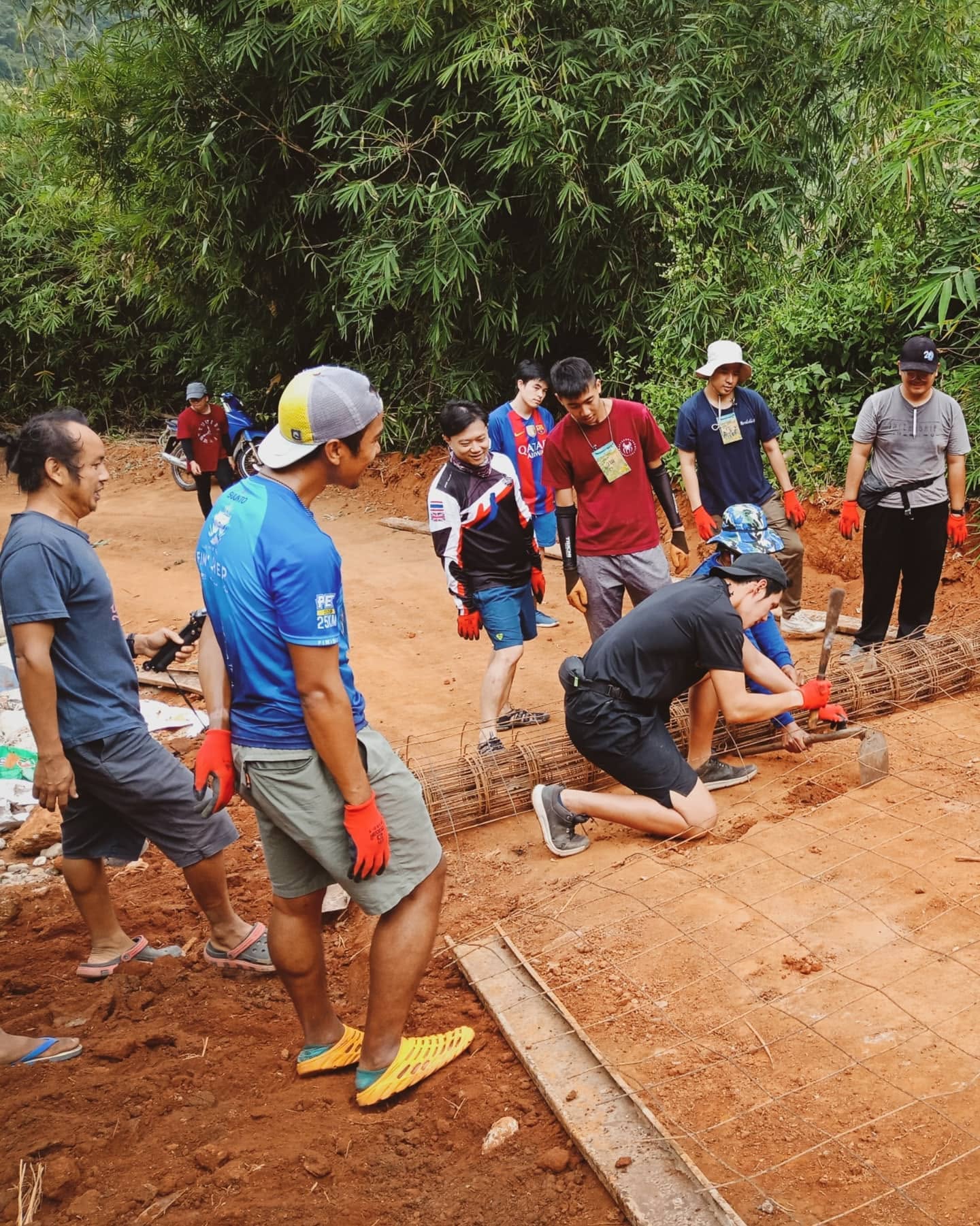 GMH Charity Mountain Road activity in Lor Bue, Chiang Rai, photo 6 of 13