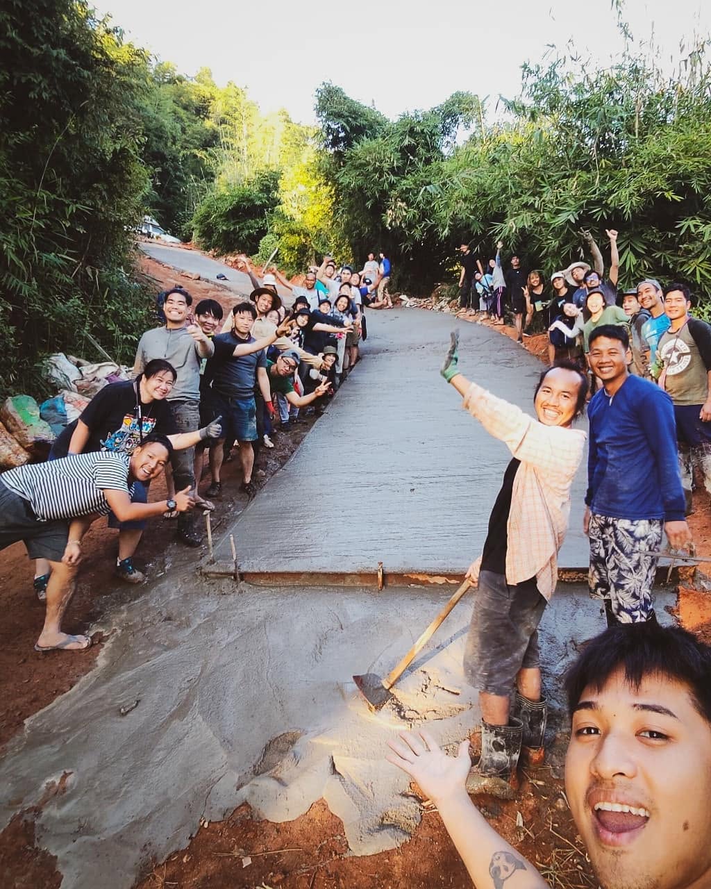 GMH Charity Mountain Road activity in Lor Bue, Chiang Rai, photo 8 of 13