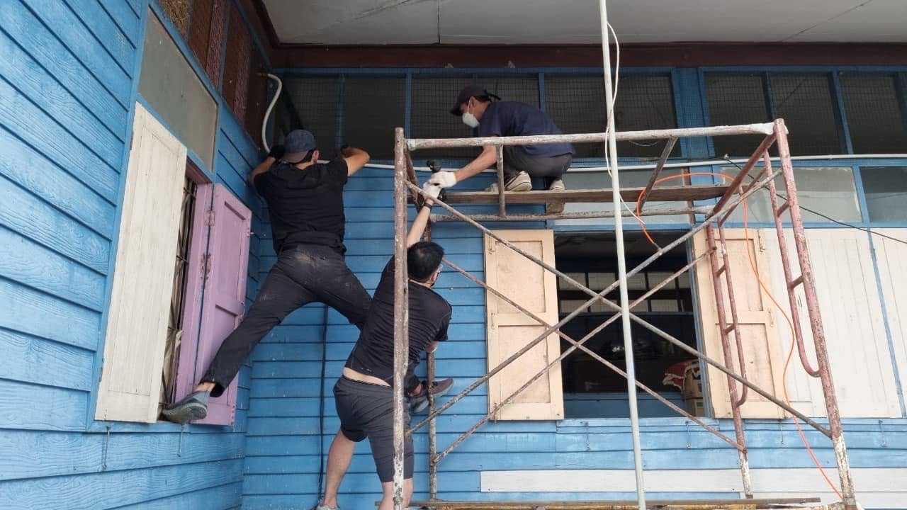 GMH Charity Bird Net activity in Ban Phai Lom, Nakhon Pathom, photo 1 of 14