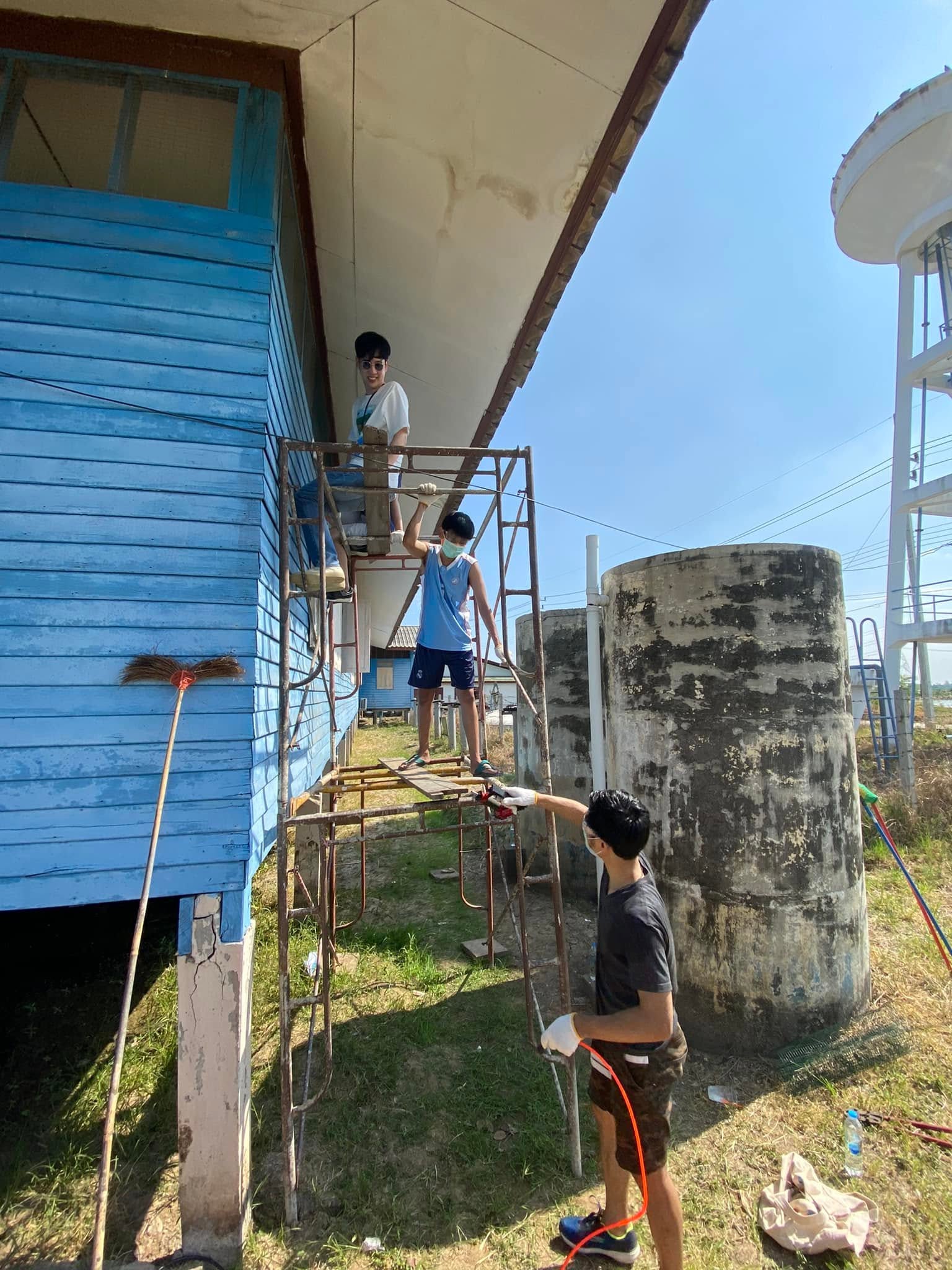 GMH Charity Bird Net activity in Ban Phai Lom, Nakhon Pathom, photo 4 of 14