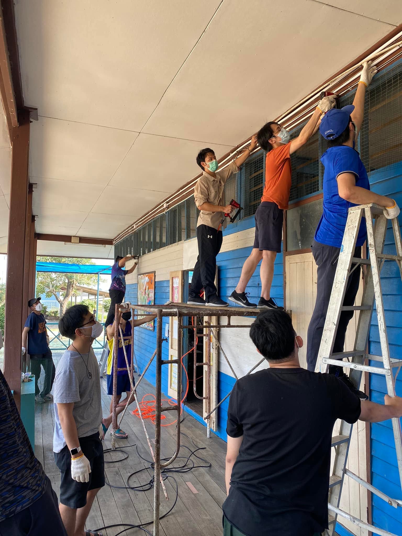 GMH Charity Bird Net activity in Ban Phai Lom, Nakhon Pathom, photo 14 of 14